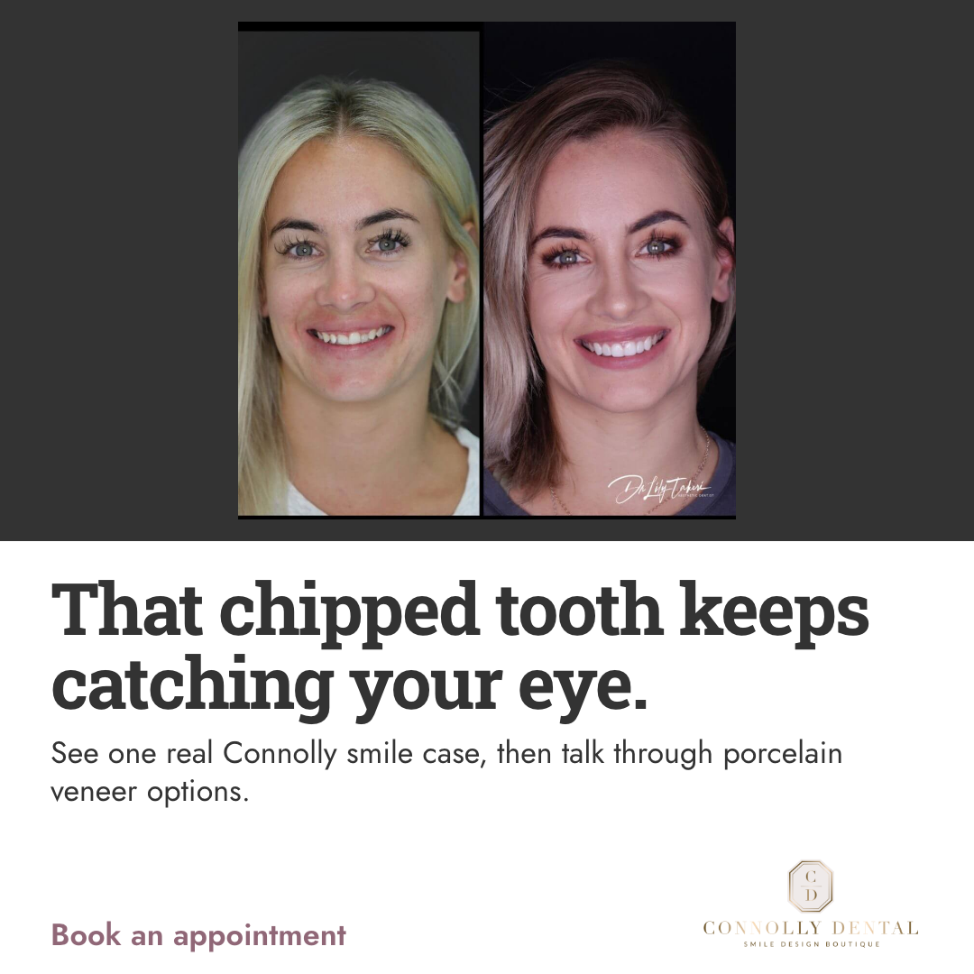 First finished Connolly Dental Boutique image ad